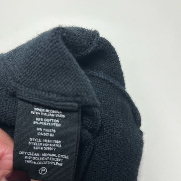 Helmut Lang Men’s Black Knit Cotton Pull-on Joggers. Size S - Picture 12 of 12